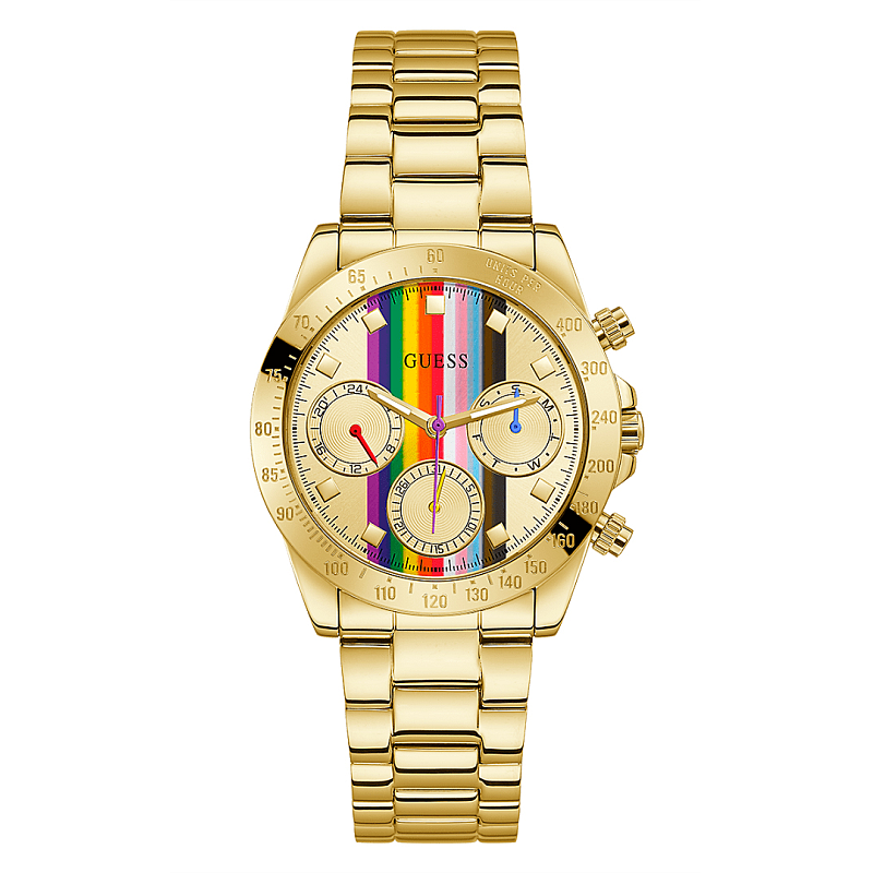 GUESS GW0433L1 Uhr Armbanduhr Weiblich Gold