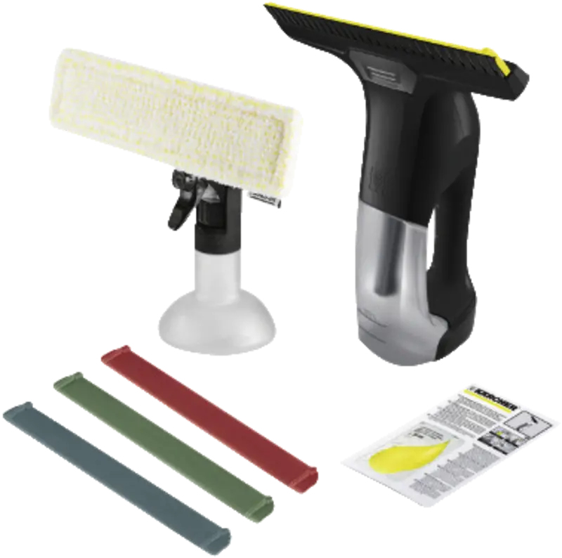 Kärcher WV 6 Plus - 1.633-514.0 Elektrischer Fensterreiniger 0,15 l Schwarz, Silber, Weiß