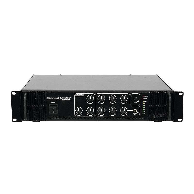 Omnitronic 80709640 Audioverstärker Leistung/Phase Schwarz