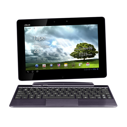 ASUS Eee Pad Transformer Prime TF201 NVIDIA Tegra 32 GB 25,6 cm (10.1") 1 GB Wi-Fi 4 (802.11n) Android Grau