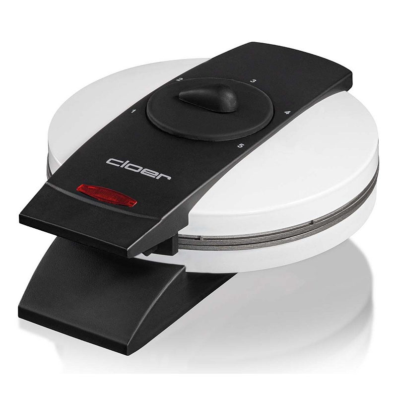 Cloer Waffle Iron 1621 5 Waffel(n) 930 W Schwarz, Grau, Weiß