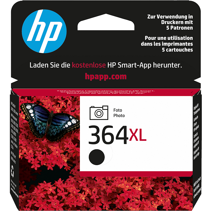 HP 364XL Original Foto-Druckerpatrone mit hoher Reichweite