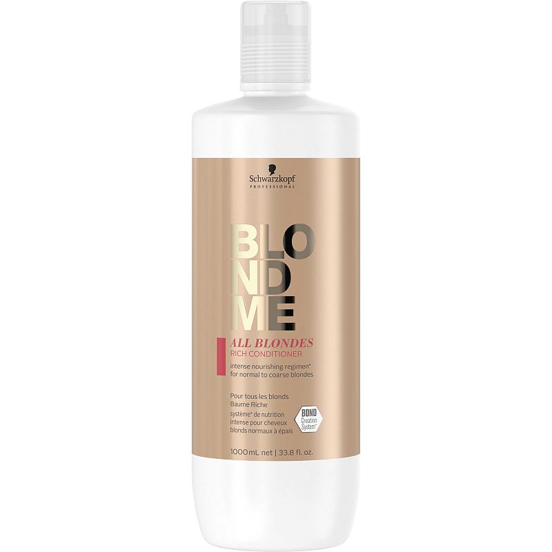 Schwarzkopf BLONDME All Blondes Rich Professionelle Haarspülung 1000 ml Unisex