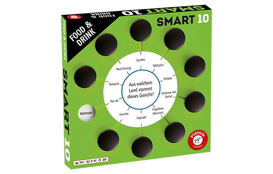 Piatnik Smart 10 Food & Drink 20 min Brettspiel-Erweiterung Familie