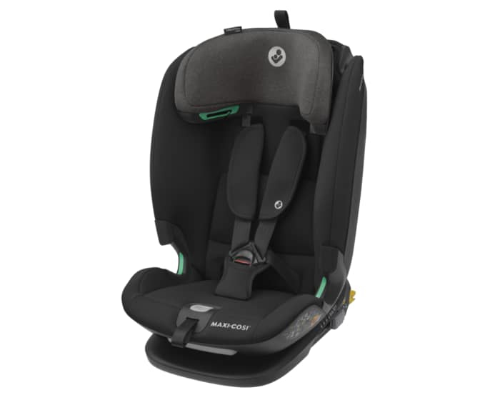 Maxi-Cosi Titan Plus i-Size Autositz für Babys 1-2-3 (9 - 36 kg; 9 Monate - 12 Jahre) Schwarz