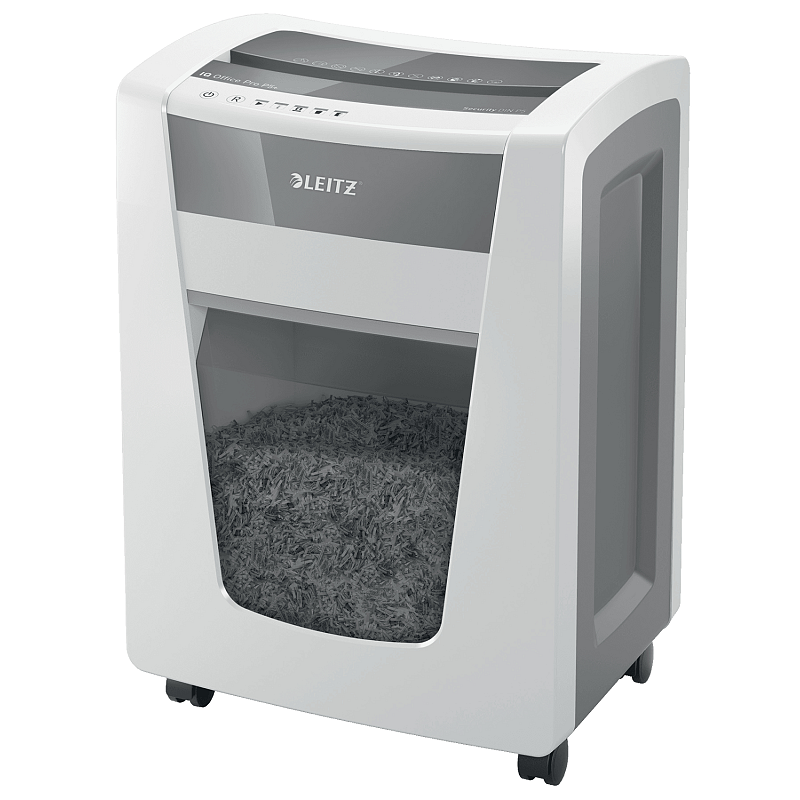 Leitz 80040000 Aktenvernichter Mikrogeschnittene Zerkleinerung 55 dB 23 cm Weiß