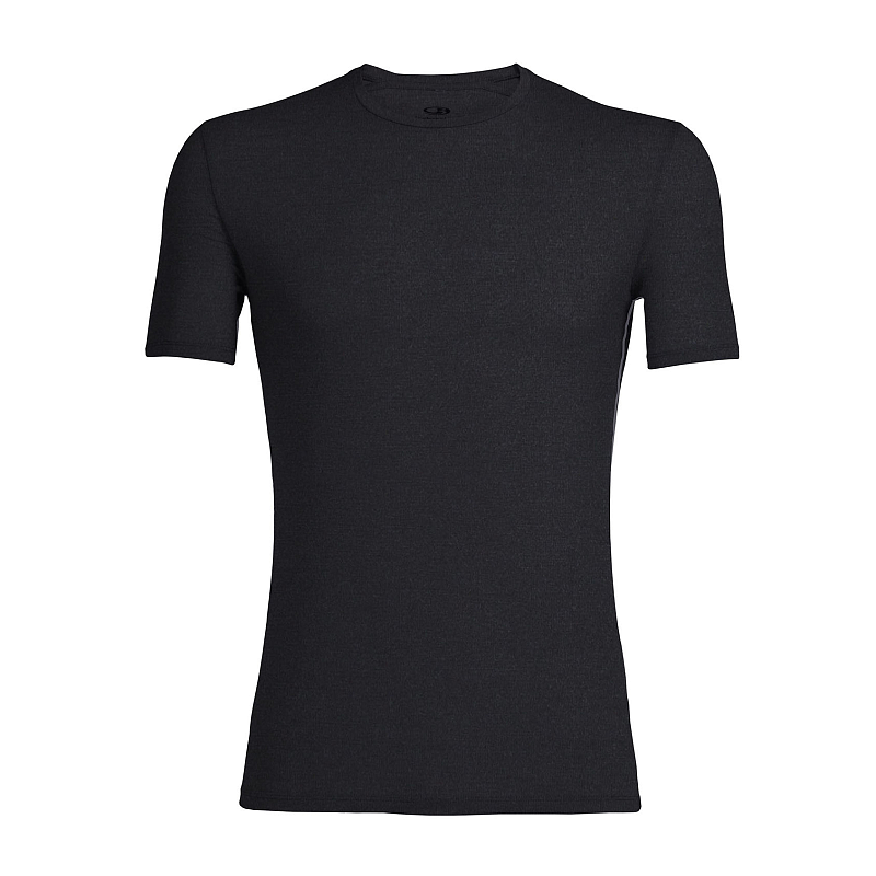 Icebreaker 103033001 XXL Shirt/Top T-Shirt Rundhals Kurzärmel Lycra, Merino-Wolle, Nylon