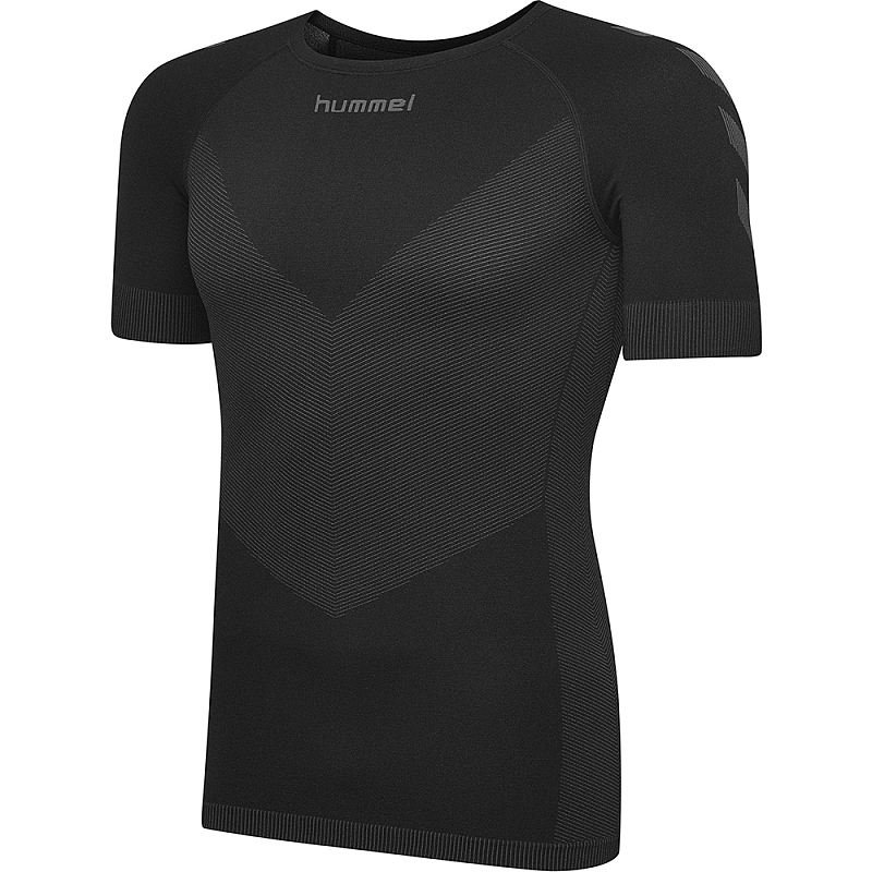 hummel First Seamless Jersey S/S T-Shirt Rundhalsausschnitt Kurzärmel Elastan, Nylon