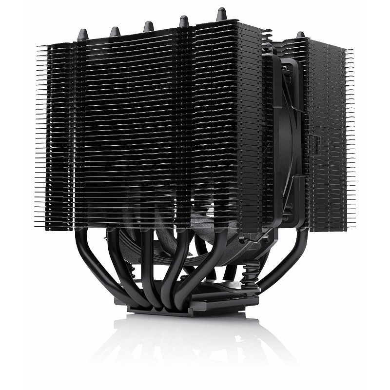 Noctua NH-D12L Prozessor Luftkühlung 12 cm Aluminium, Schwarz 1 Stück(e)