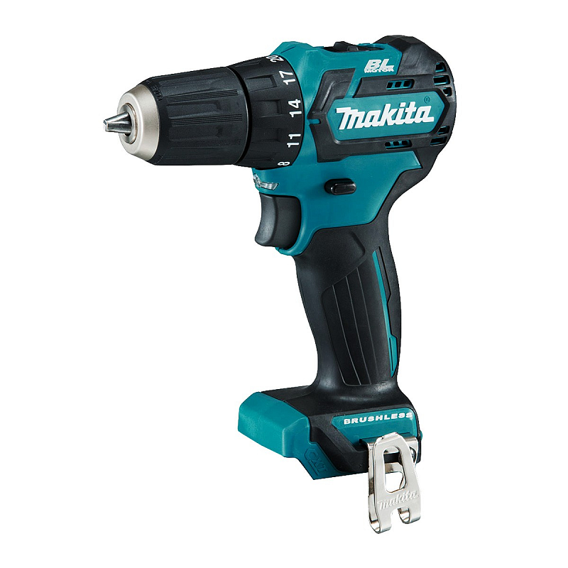 Makita DF332DZ Bohrmaschine Ohne Schlüssel 1 kg Schwarz, Blau
