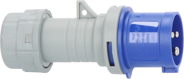 Brennenstuhl 1081010020 Elektrischer Netzstecker Blau, Grau 3P