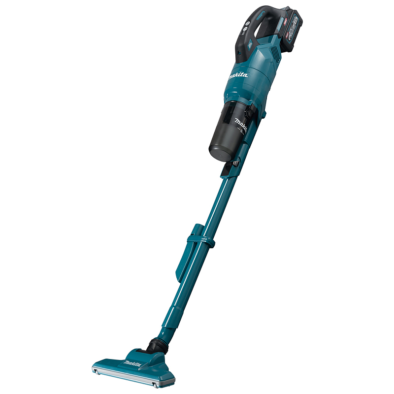 Makita CL003GZ Stabstaubsauger/Elektrischer Besen Akku Trocken Beutellos 0,25 l Blau 2,5 Ah