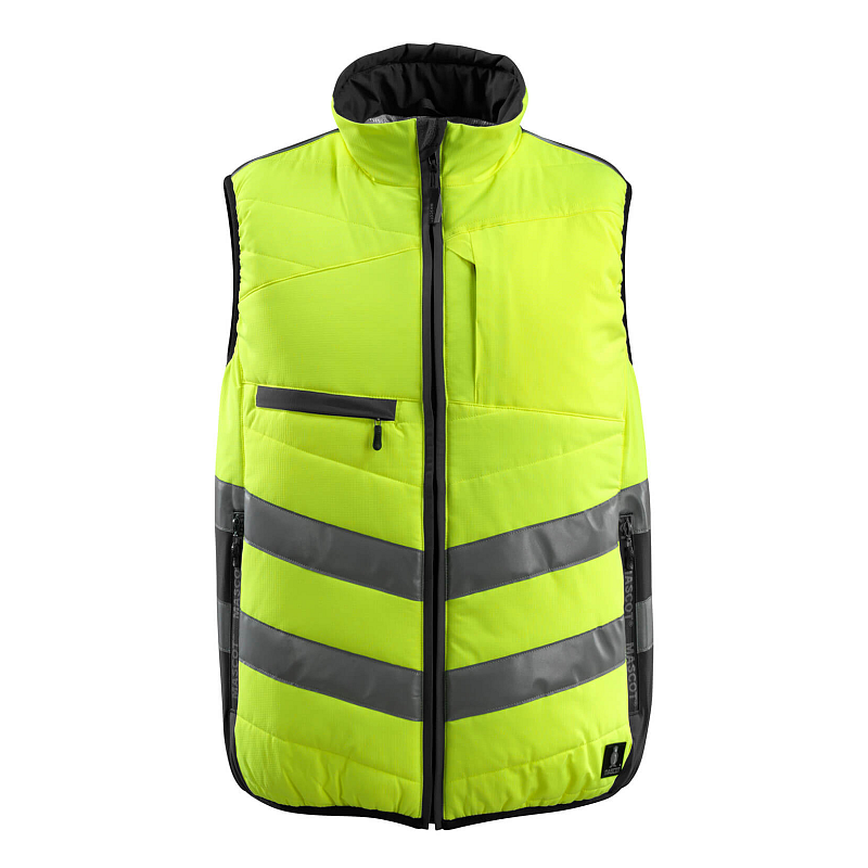 MASCOT 15565-249-1709-2XL Jacke Schwarz, Gelb
