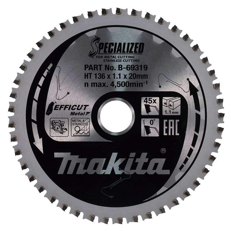 Makita B-69319 Kreissägeblatt 1 Stück(e)