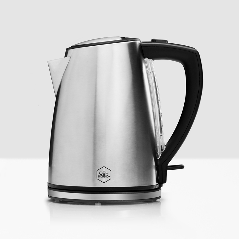 OBH Nordica 51026471 Wasserkocher 1,2 l 1785 W Edelstahl