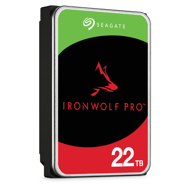 Seagate IronWolf Pro ST22000NT001 Interne Festplatte 22 TB 7200 RPM 512 MB 3.5" Serial ATA III