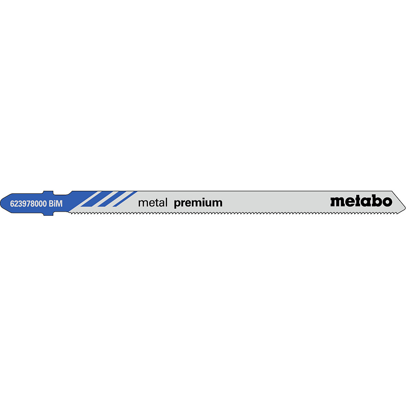 Metabo 623978000 Sägeblatt für Stichsägen, Laubsägen & elektrische Sägen Stichsägeblatt Bimetallisch 5 Stück(e)