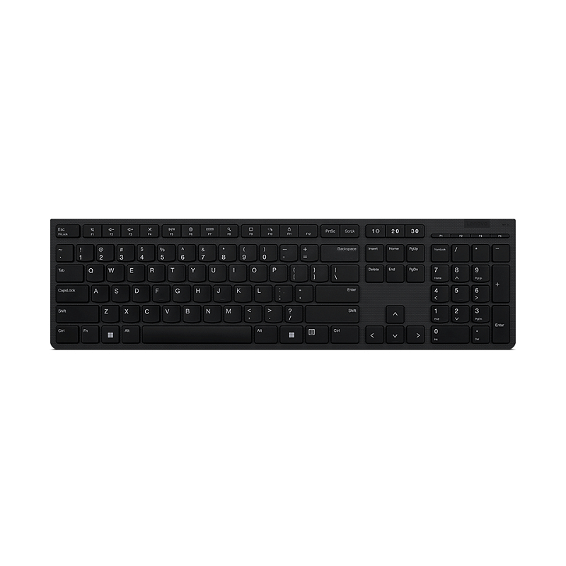 Lenovo 4Y41K04067 Tastatur RF Wireless + Bluetooth Schweiz Grau