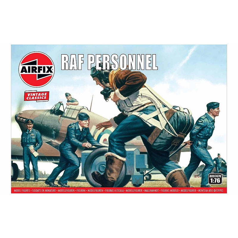 Airfix RAF Personnel maßstabsgetreue modell ersatzteil & zubehör Soldaten
