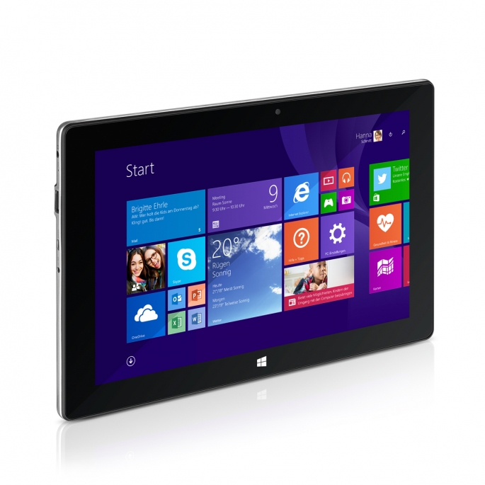 Trekstor SurfTab wintron 10.1 Intel Atom® 32 GB 25,6 cm (10.1") 2 GB Wi-Fi 4 (802.11n) Windows 8.1 Schwarz