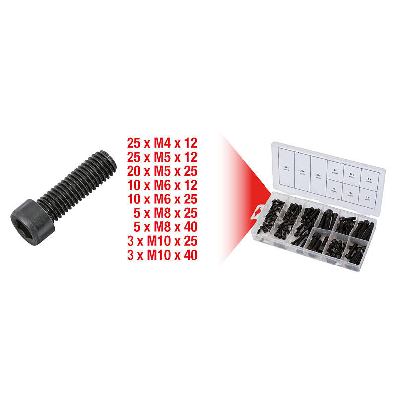 KS Tools 970.0390 Schraube/Bolzen 106 Stück(e)
