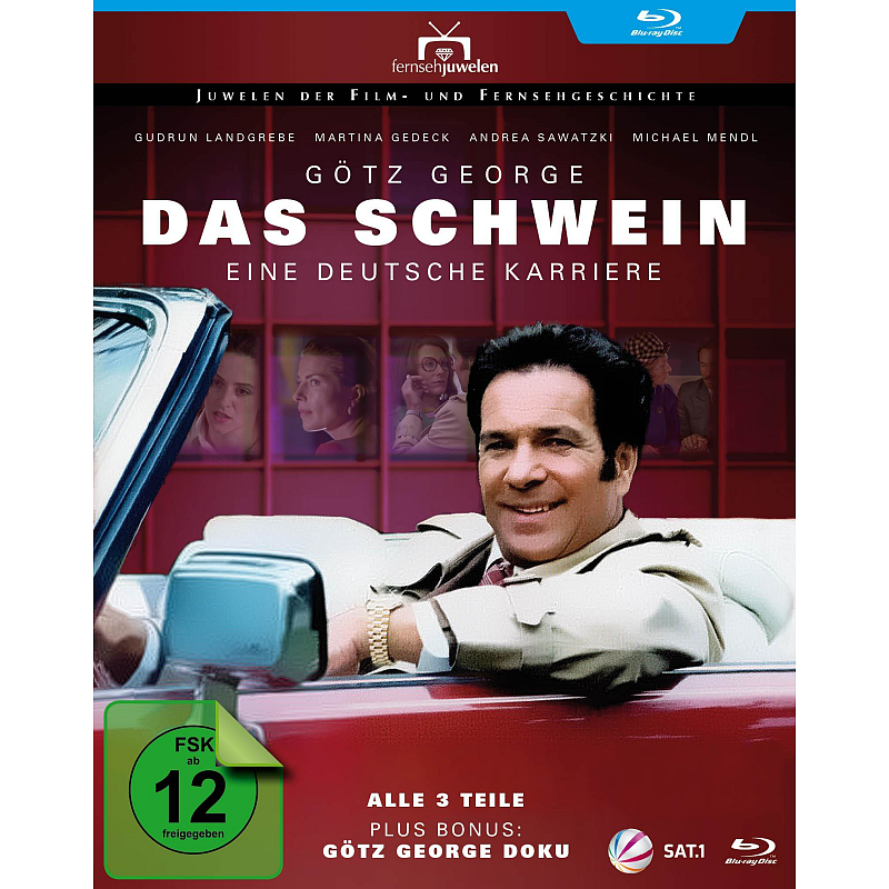 Alive AG Das Schwein - Eine deutsche Karriere (Teil 1-3 inkl. Doku) Blu-ray