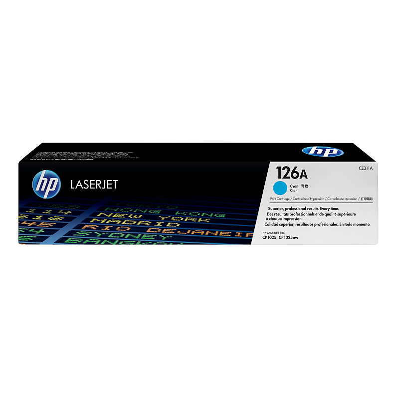 HP 126A Cyan Original LaserJet Tonerkartusche
