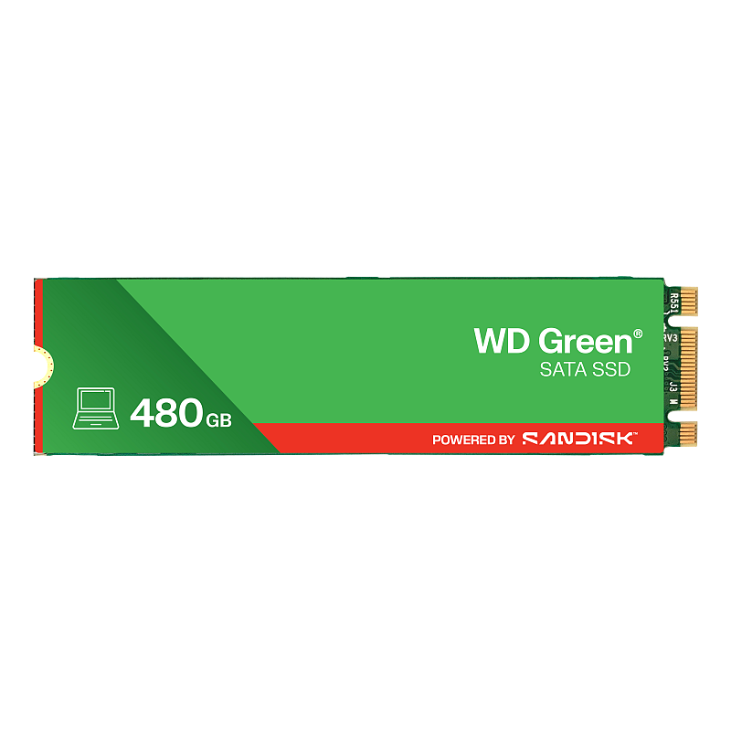 SanDisk Green WDS480G3G0B 480 GB M.2 Serial ATA III
