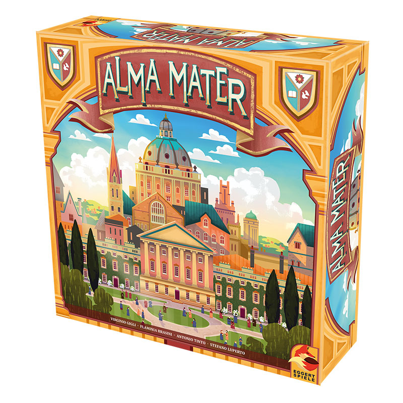Asmodee Alma Mater Brettspiel Bildend