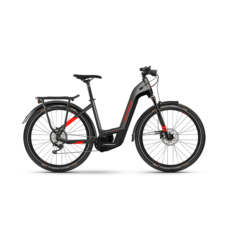 Haibike Trekking 9 LOW Anthrazit, Schwarz, Rot Aluminium M 69,8 cm (27.5")