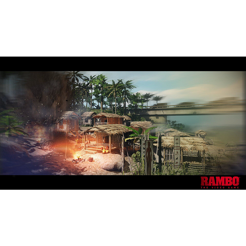 Reef Entertainment Rambo : Le Jeu Vidéo Standard Deutsch, Englisch, Spanisch, Französisch, Italienisch PC