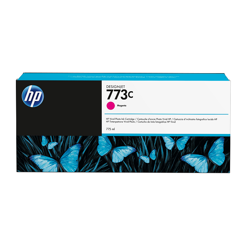 HP 773C Magenta DesignJet Tintenpatrone, 775 ml