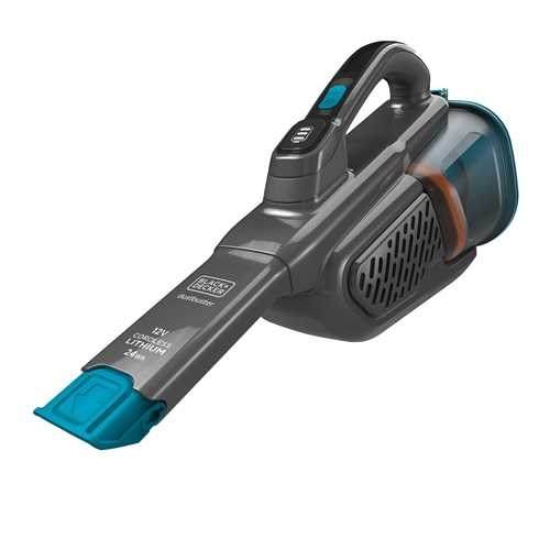 Black & Decker Dustbuster Handstaubsauger Schwarz, Blau Staubbeutel