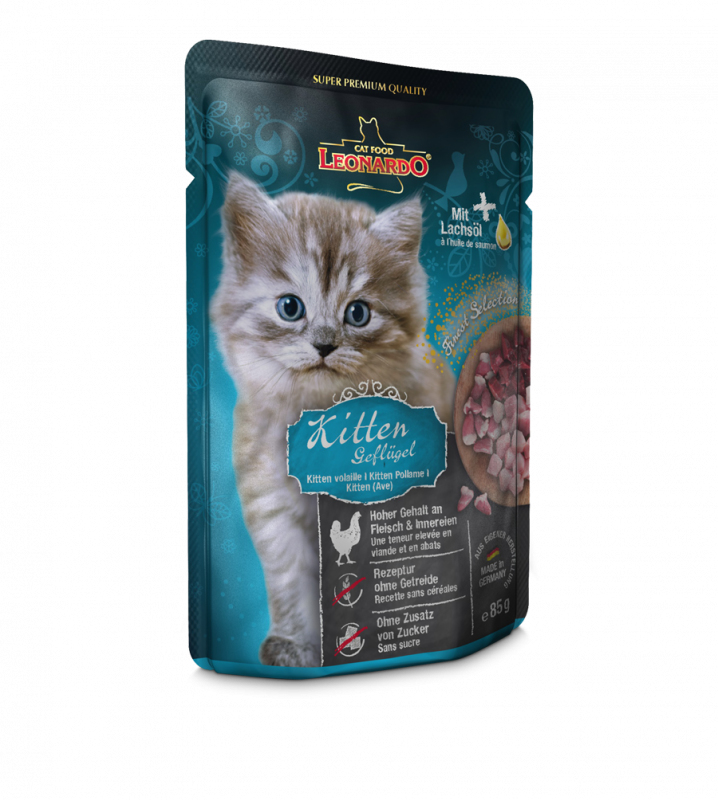 Leonardo Cat Food 756305 Katzen-Dosenfutter 85 g