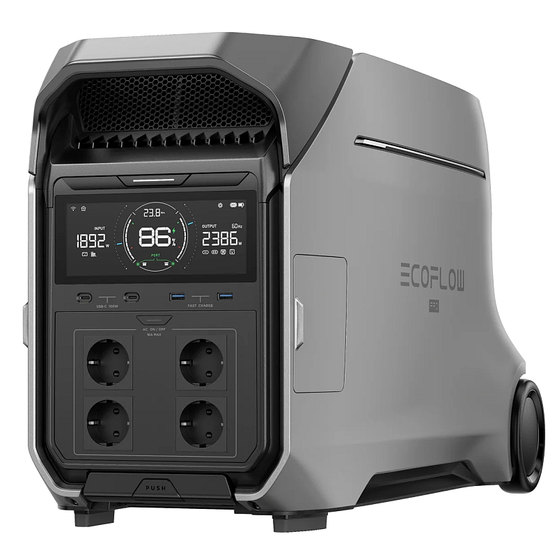 EcoFlow DELTA Pro 3 Tragbare Power Station Lithium-Eisen-Phosphat (LiFePO4) 4000 W 51,5 kg