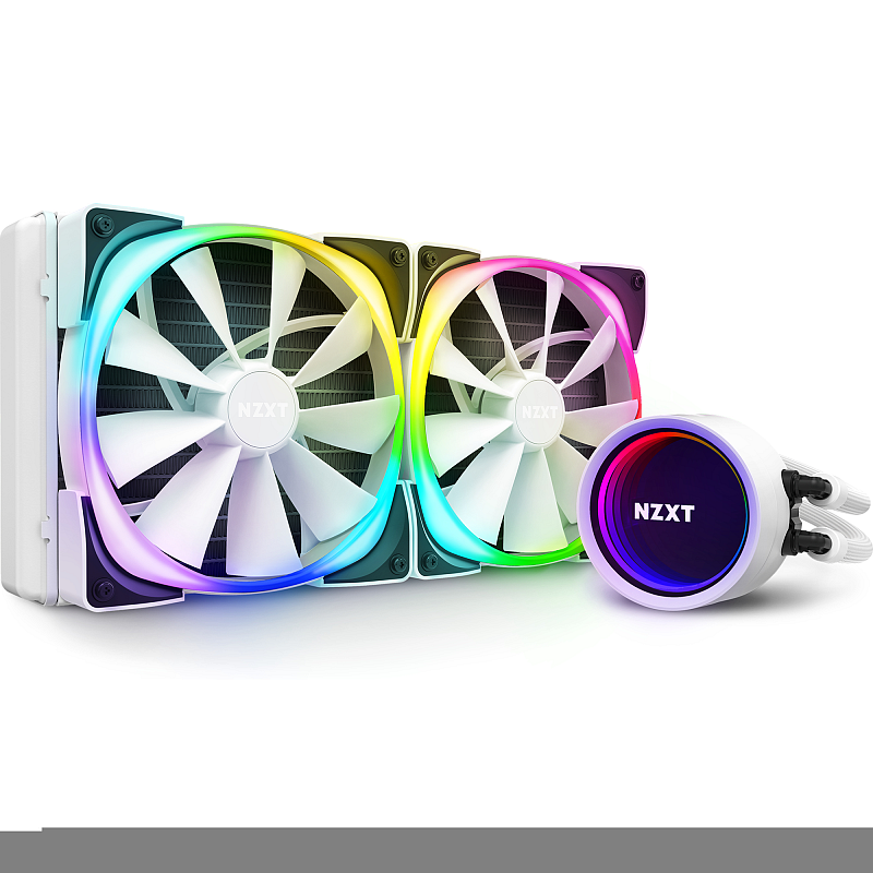 NZXT Kraken X63 RGB Prozessor All-in-One-Flüssigkeitskühler 14 cm Weiß
