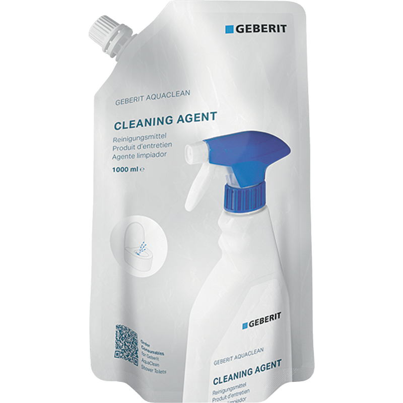Geberit 147.073.00.1 Bad-/Toilettenreiniger 1000 ml Flasche (Nachfüllpackung) Flüssigkeit Reiniger