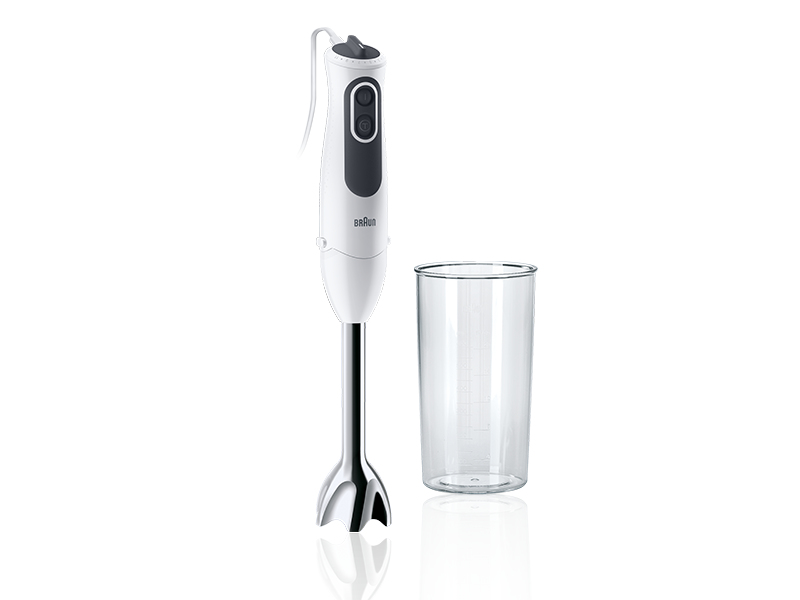 Braun MultiQuick 3 MQ 3100 WH 0,6 l Pürierstab 750 W Grau, Weiß