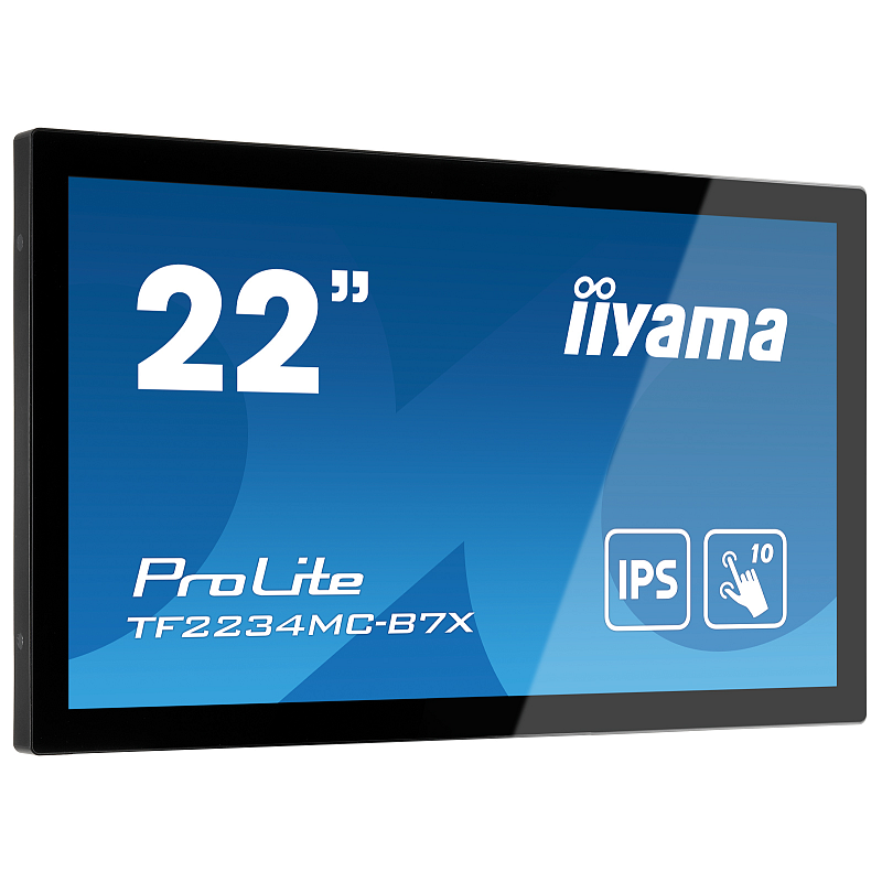 iiyama ProLite TF2234MC-B7X Computerbildschirm 54,6 cm (21.5") 1920 x 1080 Pixel Full HD LED Touchscreen Multi-Nutzer Schwarz