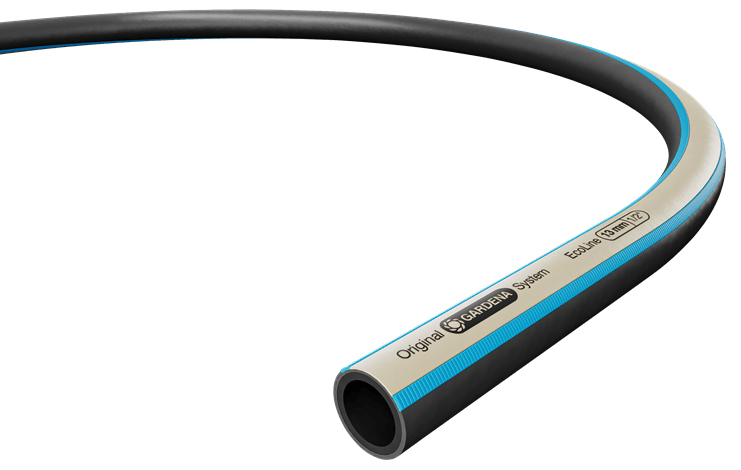 Gardena 18930-20 Gartenschlauch 20 m Über Boden Kunststoff, Thermoplastisches Elastomer (TPE) Schwarz, Blau, Grau