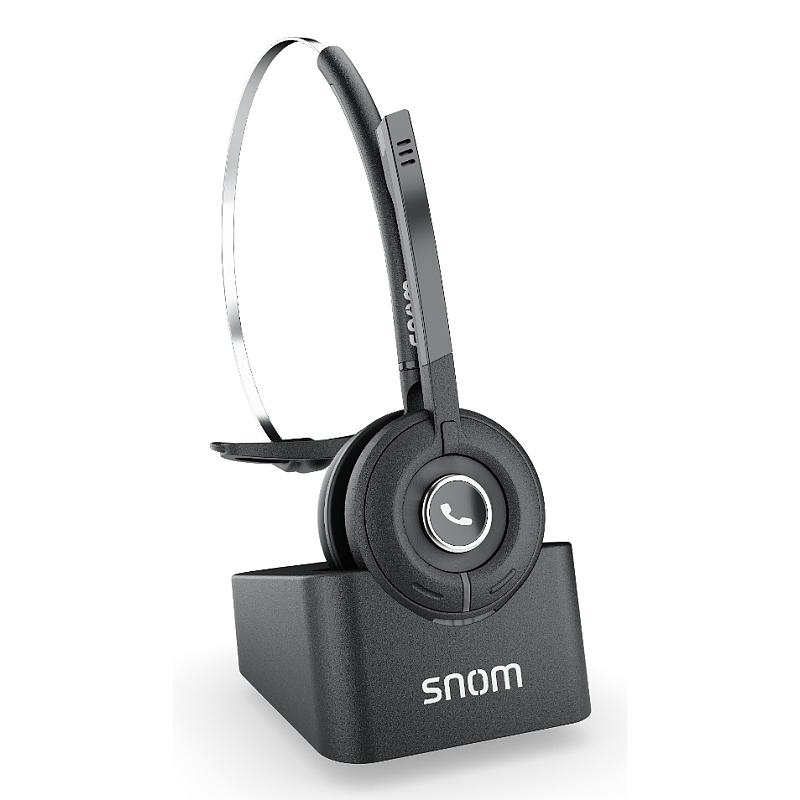 Snom A190 Kopfhörer Kabellos Kopfband Büro/Callcenter Schwarz