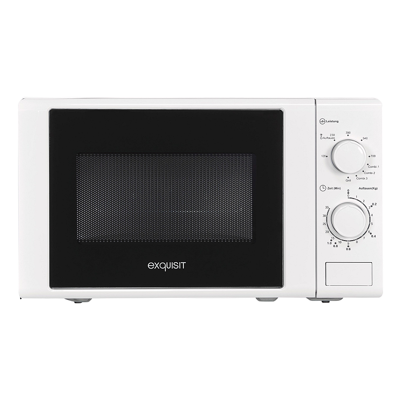 Exquisit MW900-030G Weiß Grill-Mikrowelle Arbeitsplatte 20 l 700 W