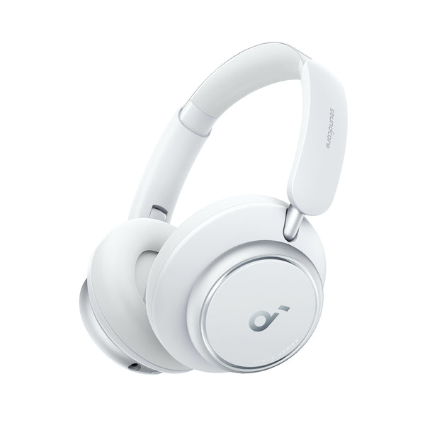 Anker Space Q45 Kopfhörer Verkabelt & Kabellos Kopfband Anrufe/Musik USB Typ-C Bluetooth Weiß