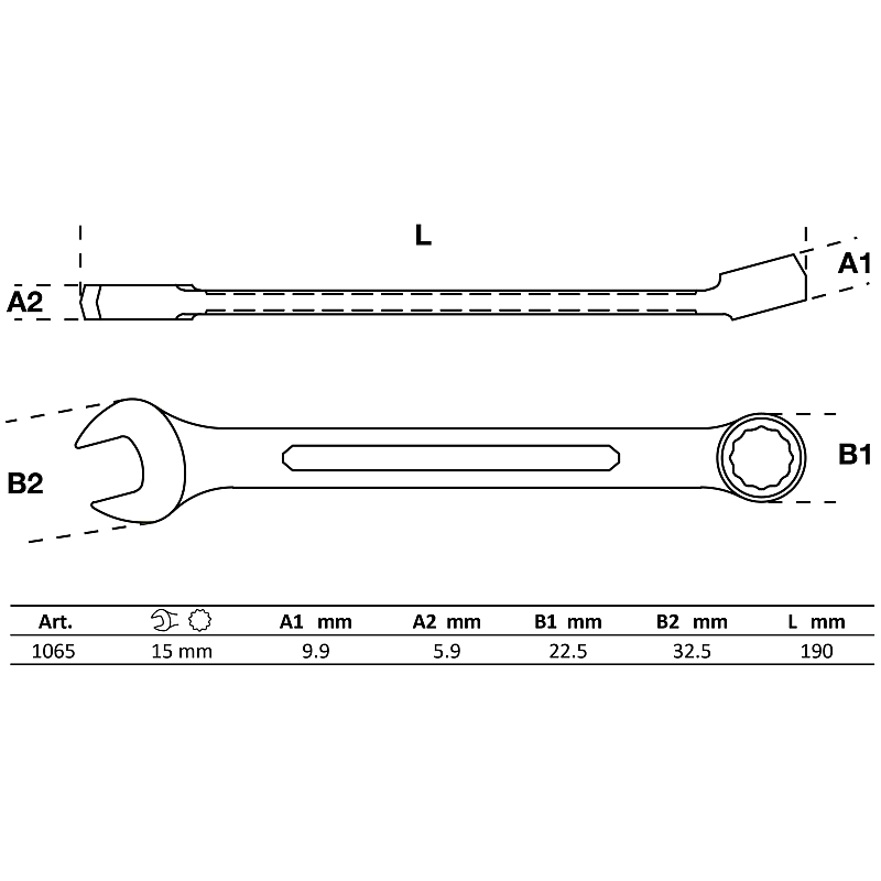 BGS technic Combination Spanner