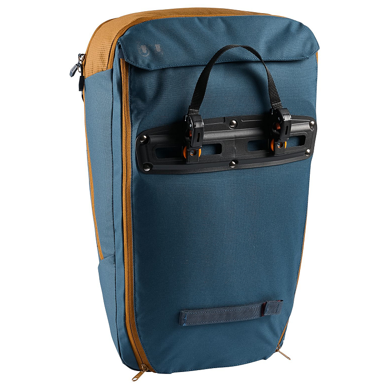 VAUDE Cycle 20 II Rucksack Rad-Rucksack Blau, Braun Stoff, Polyamid, Polyester, Polyurethan