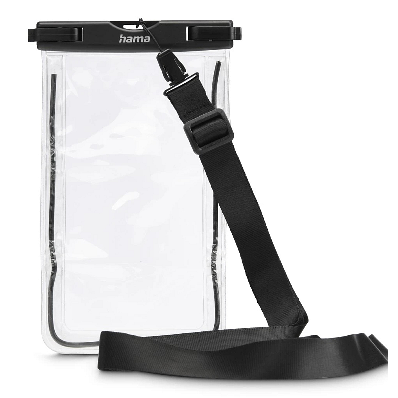 Hama 00019858 Handy-Schutzhülle 17 cm (6.7") Schwarz, Transparent