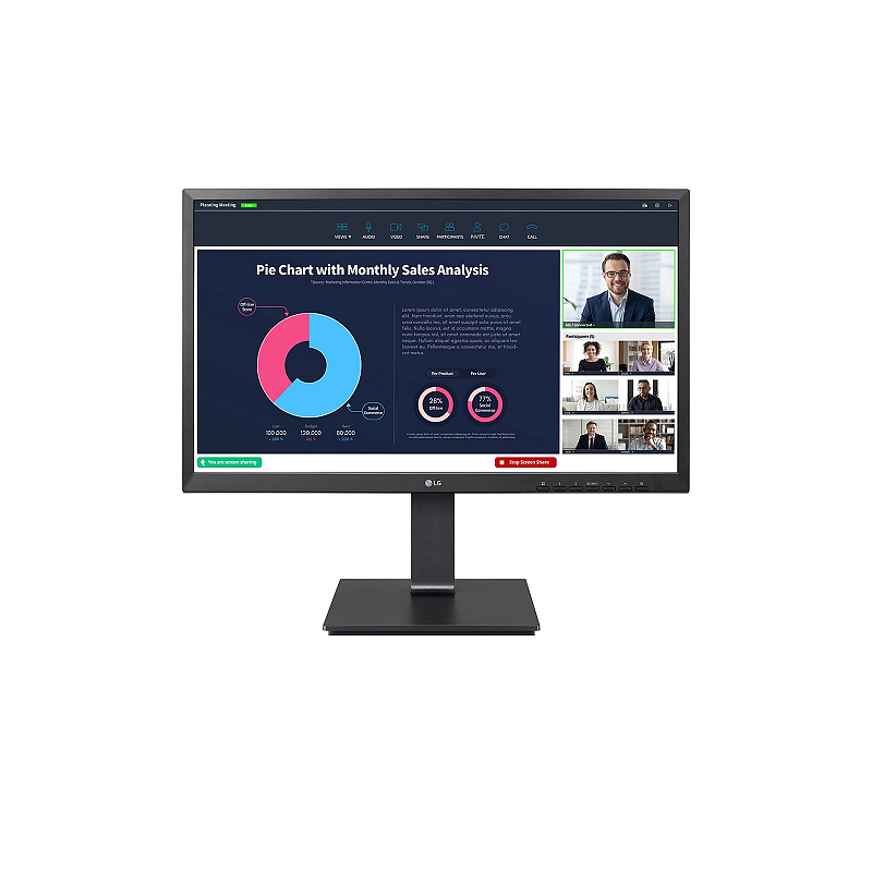 LG 24BP750C-B Computerbildschirm 60,5 cm (23.8") 1920 x 1080 Pixel Full HD LED Schwarz
