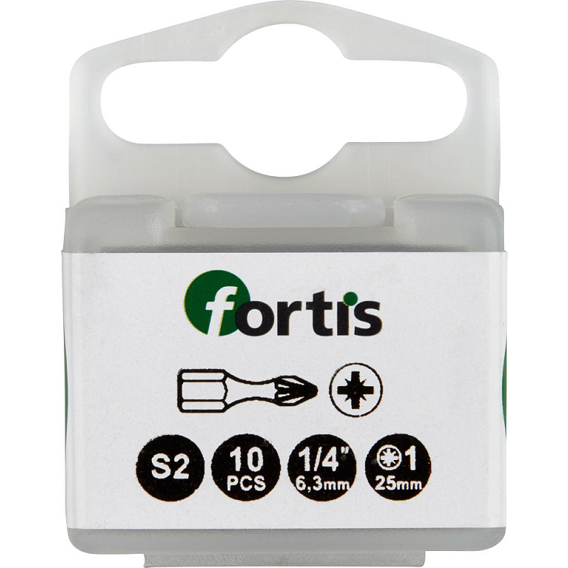 Fortis 4317784729321 Schraubenziehereinsatz 10 Stück(e)