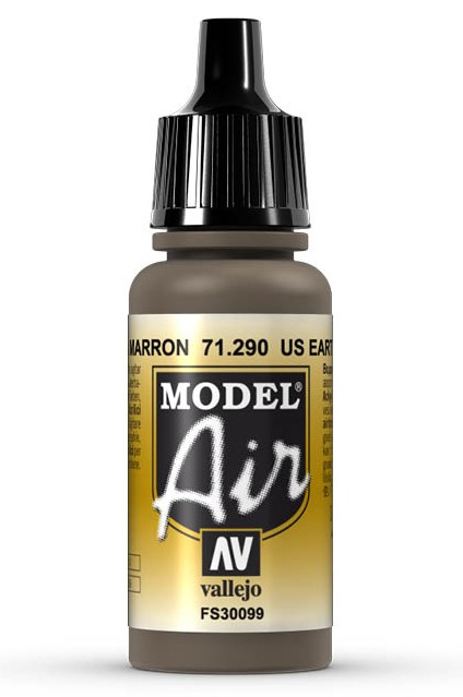 Vallejo 71.290 Acrylfarbe 17 ml Braun Flasche