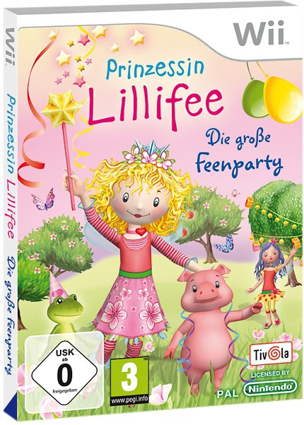 Tivola Prinzessin Lillifee - Die große Feenparty Wii Deutsch, Englisch, Französisch